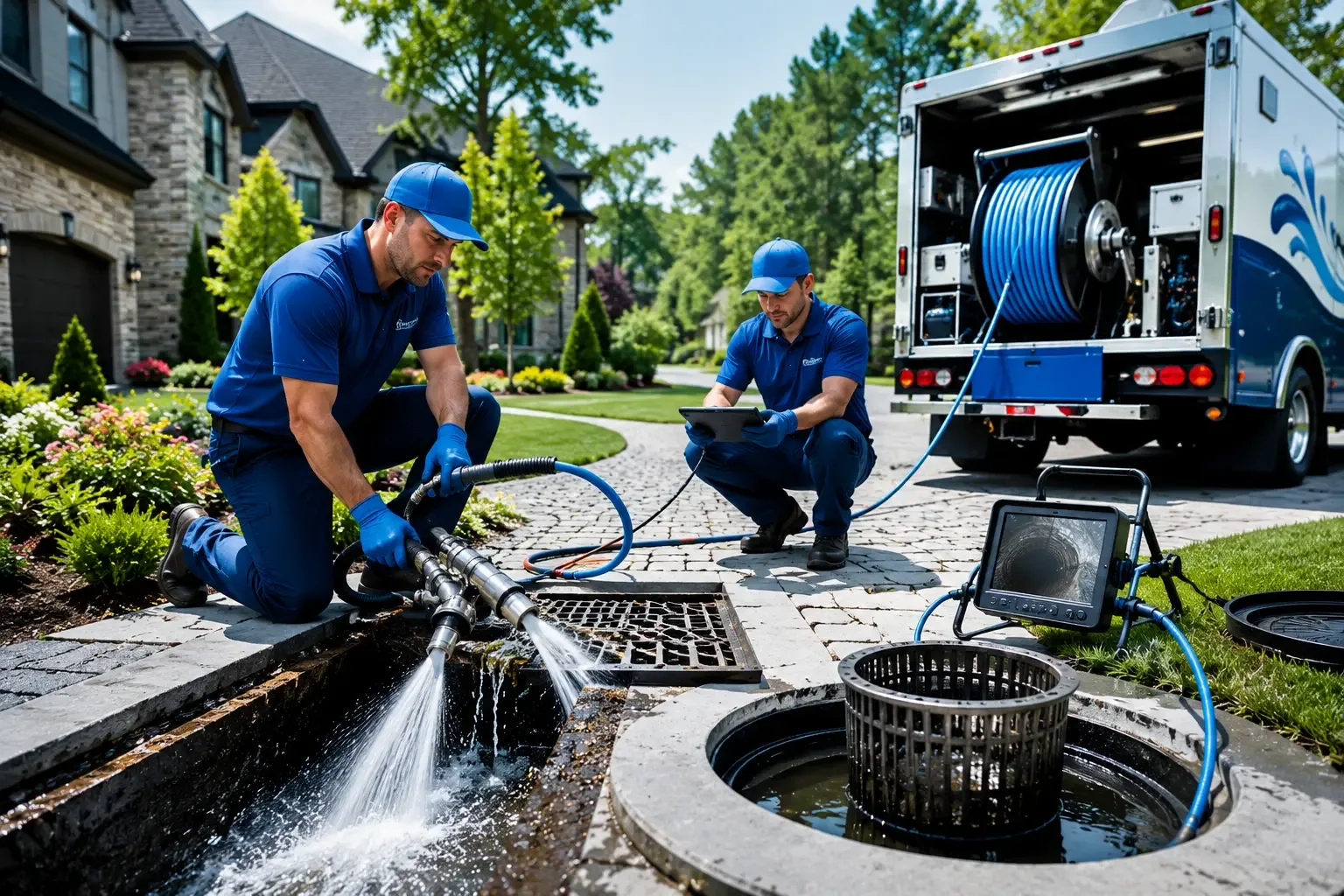 Local outdoor drain cleaning professionals in Skyforest, CA