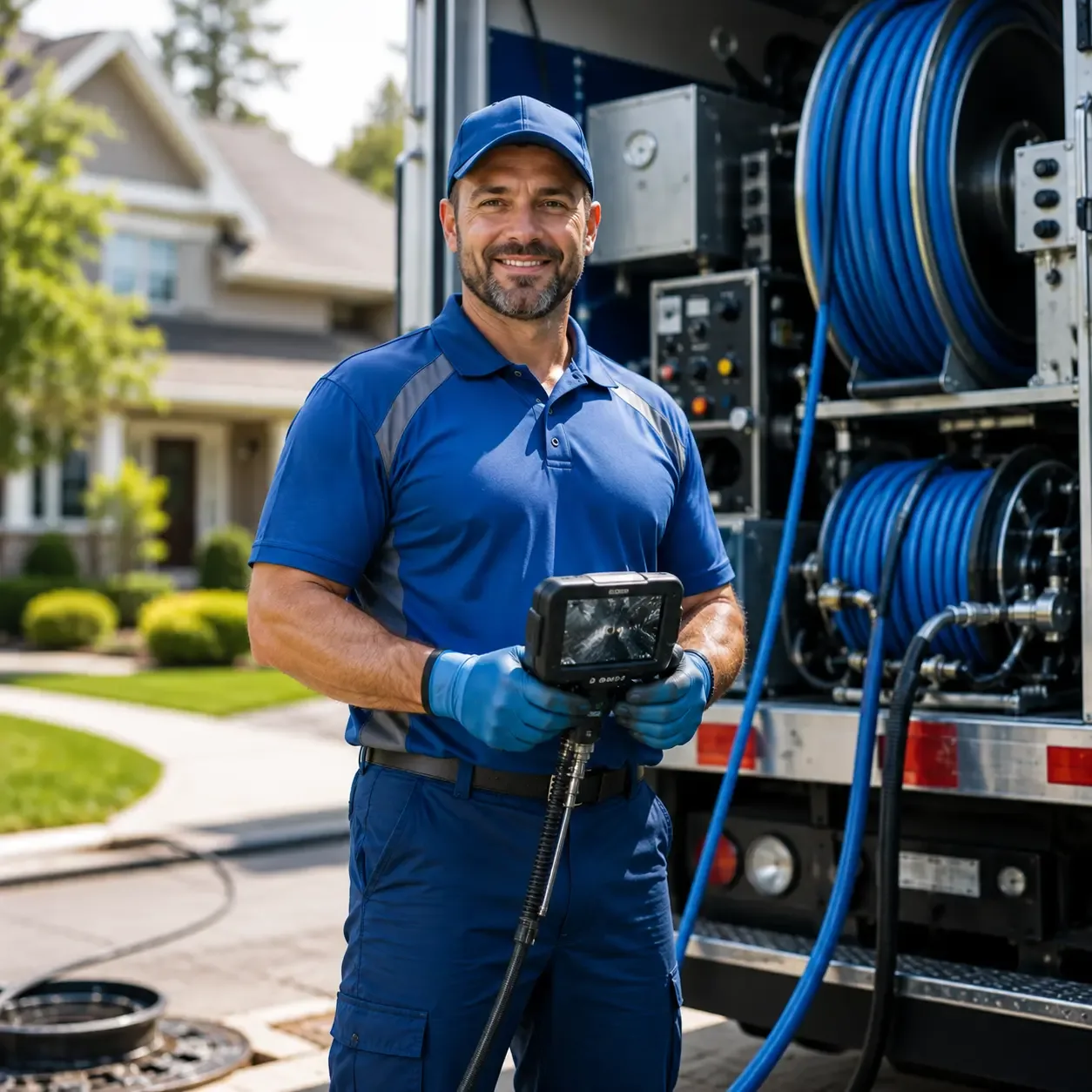 Local outdoor drain cleaning specialists in Skyforest, CA